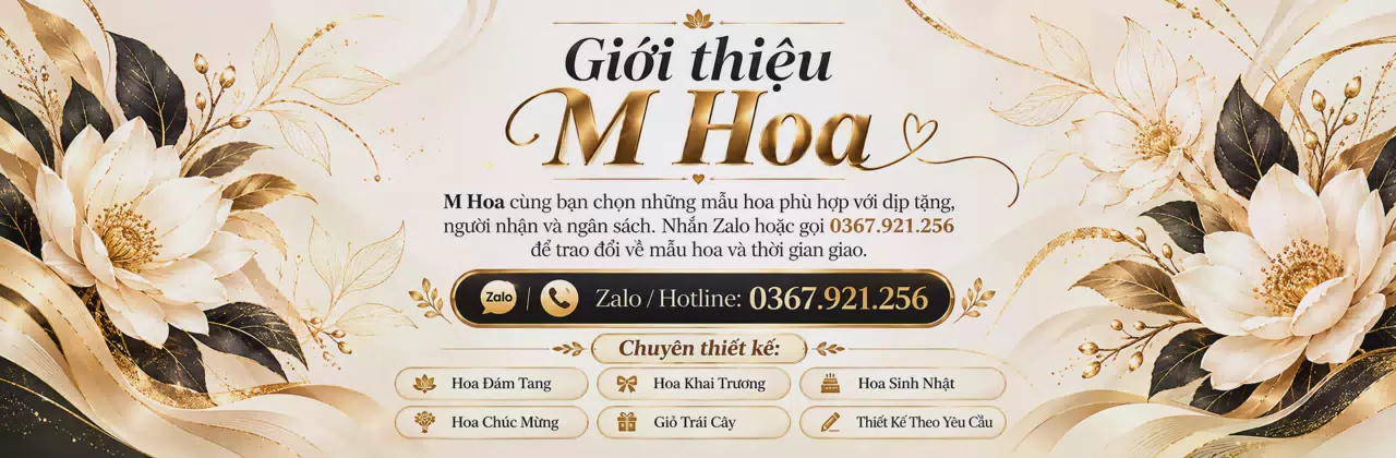 Ảnh bìa Shop hoa tươi Xã Ninh Sơn Khánh Hoà - Trao hoa đẹp, gửi điều thân thương